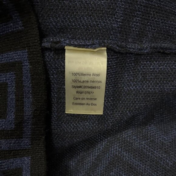 Alice+Olivia Womens Nadia Greek Key Geometric Merino Wool Sweater Dress Size XS - Picture 8 of 8